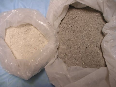 Boxes of cremated remains