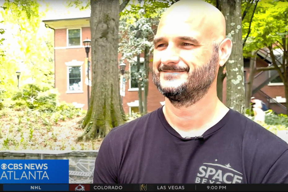 Space Beyond founder Ryan Mitchell interviewed on CBS News
